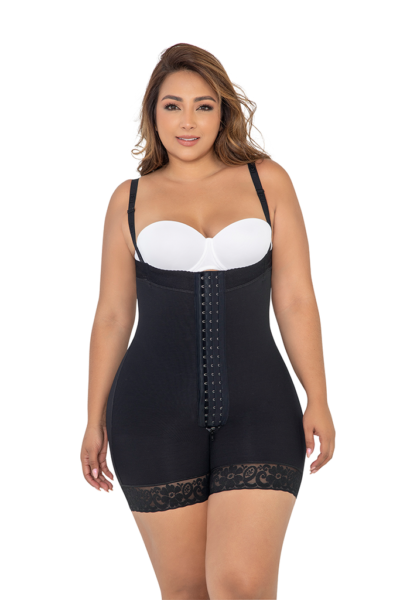REF. 1028 Faja Media Pierna Strapless Y Cadera Invisible